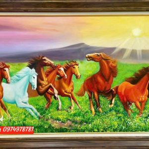 tranh mã đáo thành công trên cỏ SN107