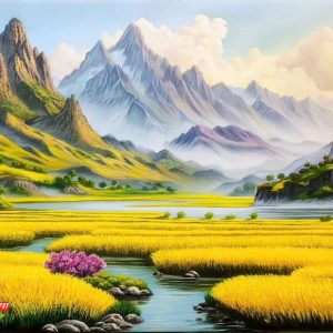 Tranh núi, tranh núi non phong cảnh SN108