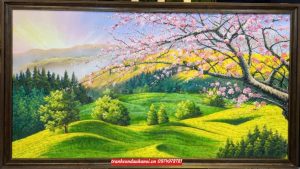 Tranh núi non phong cảnh đẹp SN42