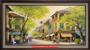 Tranh phố cổ hà nội,Tranh phố SN87