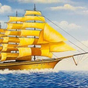 Tranh thuận buồm xuôi gió SN28