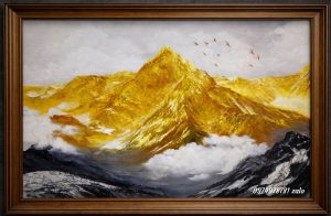 tranh nui phong lam viec